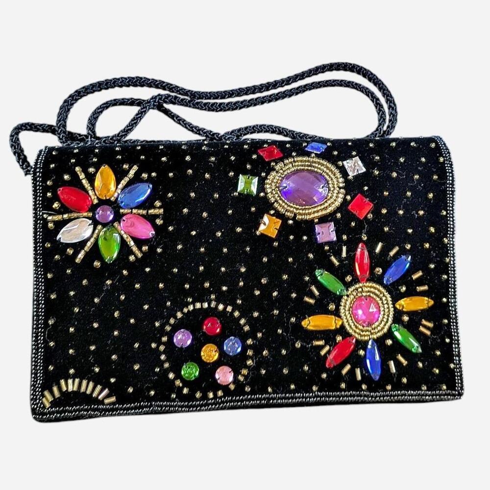 Vintage 90s Black Purse